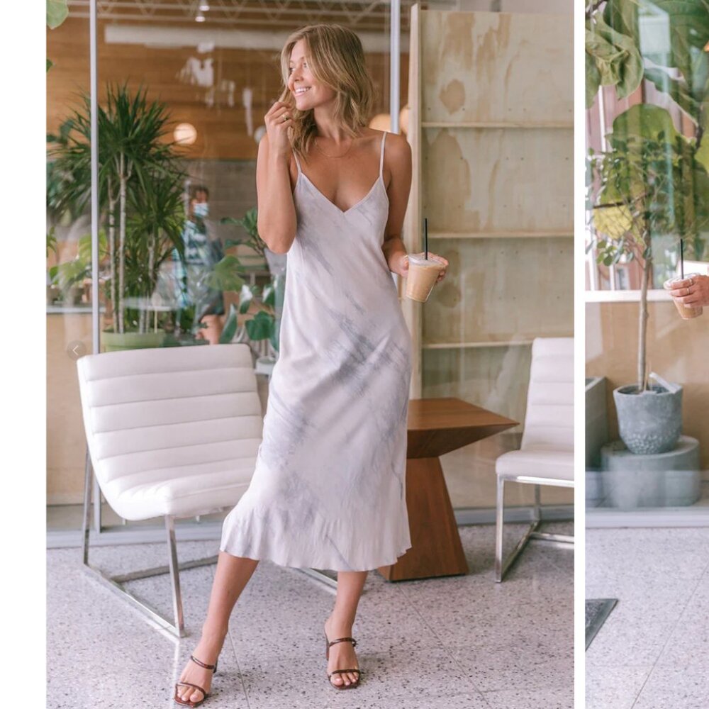 ☁️ Cloud Burst Tie-Dye Slip Dress ☁️